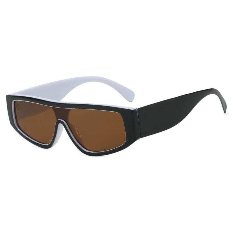 Fashion Cat Eye Women Sunglasses Luxury Color Matching Frame Punk Style UV400 Outdoor Travel Glasses as picture