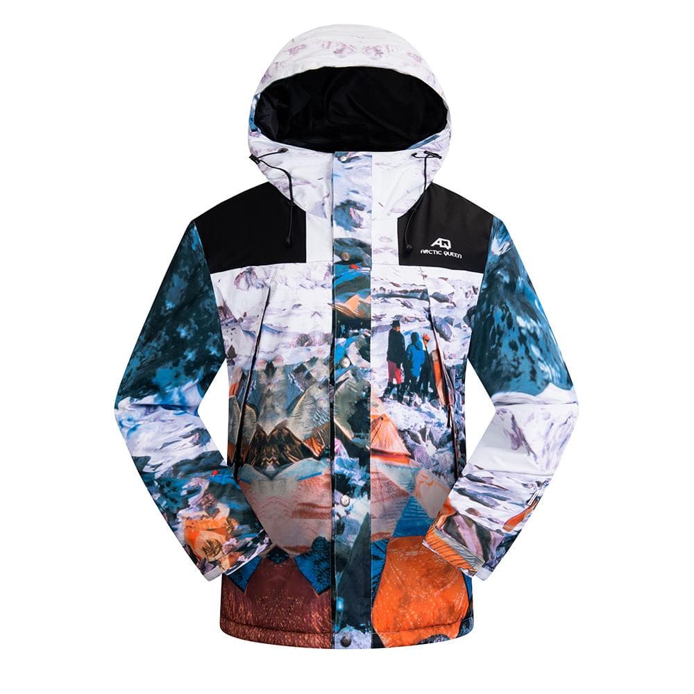 Winter Ski Jacket Men Winter New Outdoor Windproof Waterproof Thermal Male Snowboarding Ski Jacket XL