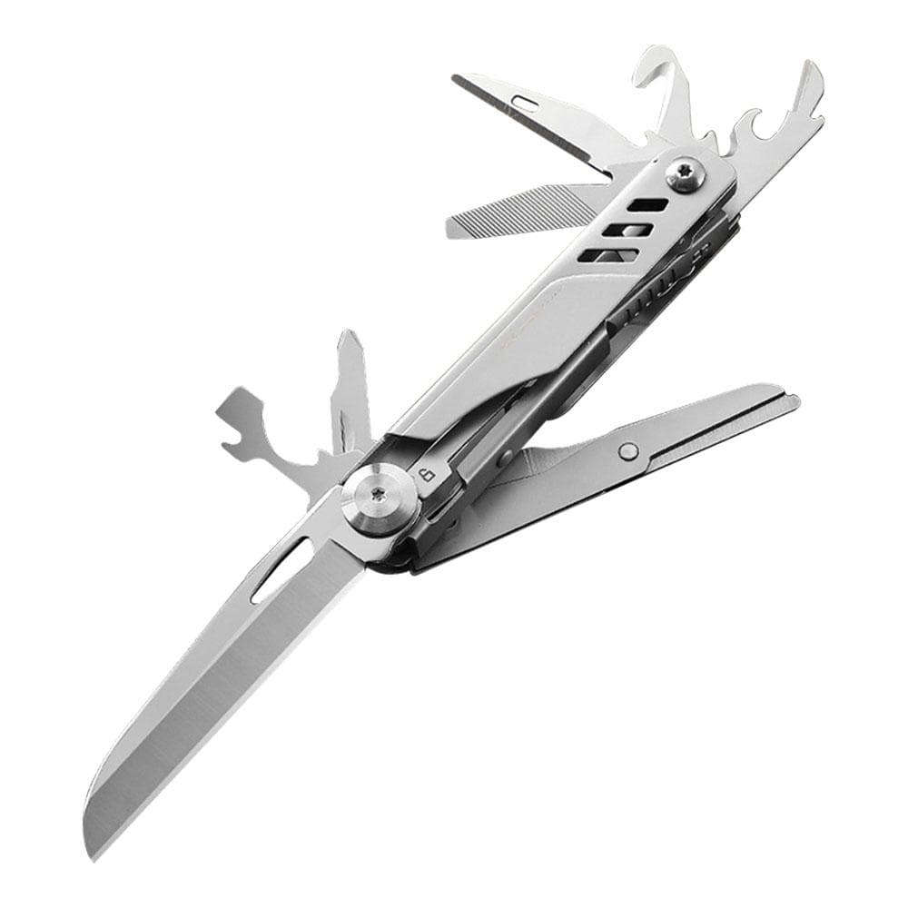 Multitool Pocket Knife,12-in-1 Multi tool Knife,Stainless Steel Multifunction Folding Knife for Camping Hiking Survival Fishing