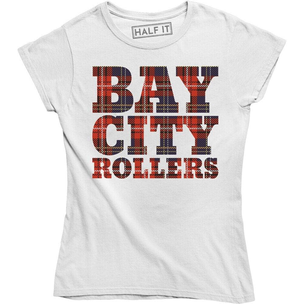 Ladies Bay City Rollers Unisex T-Shirt Pop Rock Scotland Scottish Edinburgh Shirt Tee XXXL