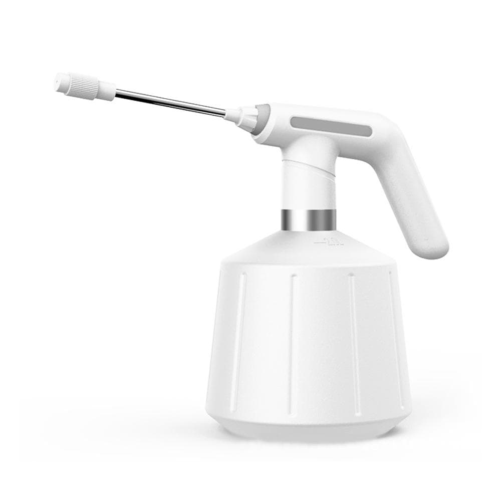 Dual Mode Electric Plant Mist Sprayer Bottle Automatic Home Garden Watering Can Multifunctional 2.0L white
