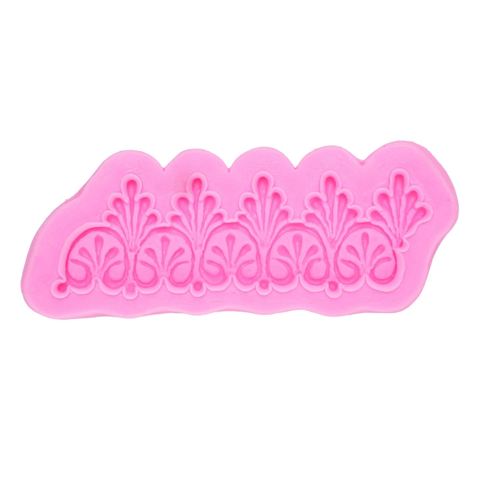 Silicone Fondant Moulding Vintage Embossed Baking Model for Craft Making Chocolate Cake Decoration