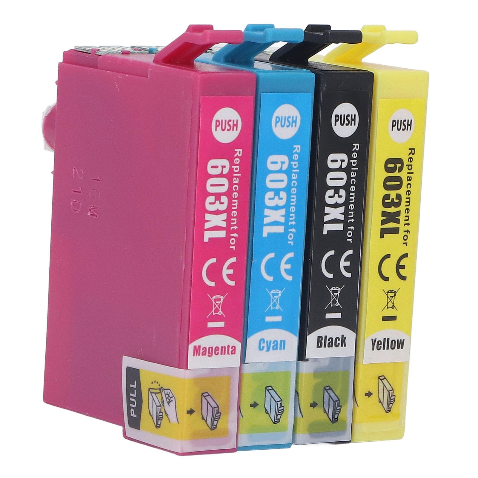 603XLBK 603XLC 603XLM 603XLY Printer Ink Cartridge BK C M Y 4 Color Ink Cartridge Replacement for