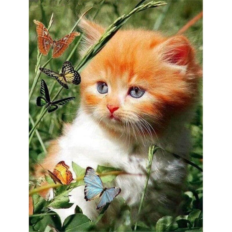 Full Round Drill 5D DIY Diamond Painting Diamond Embroidery Cross Stitch 20X30CM