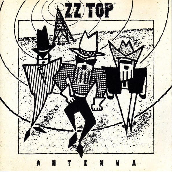 CD ZZ TOP - ANTENNA 74321182602 RCA 1994 UK Rock Used