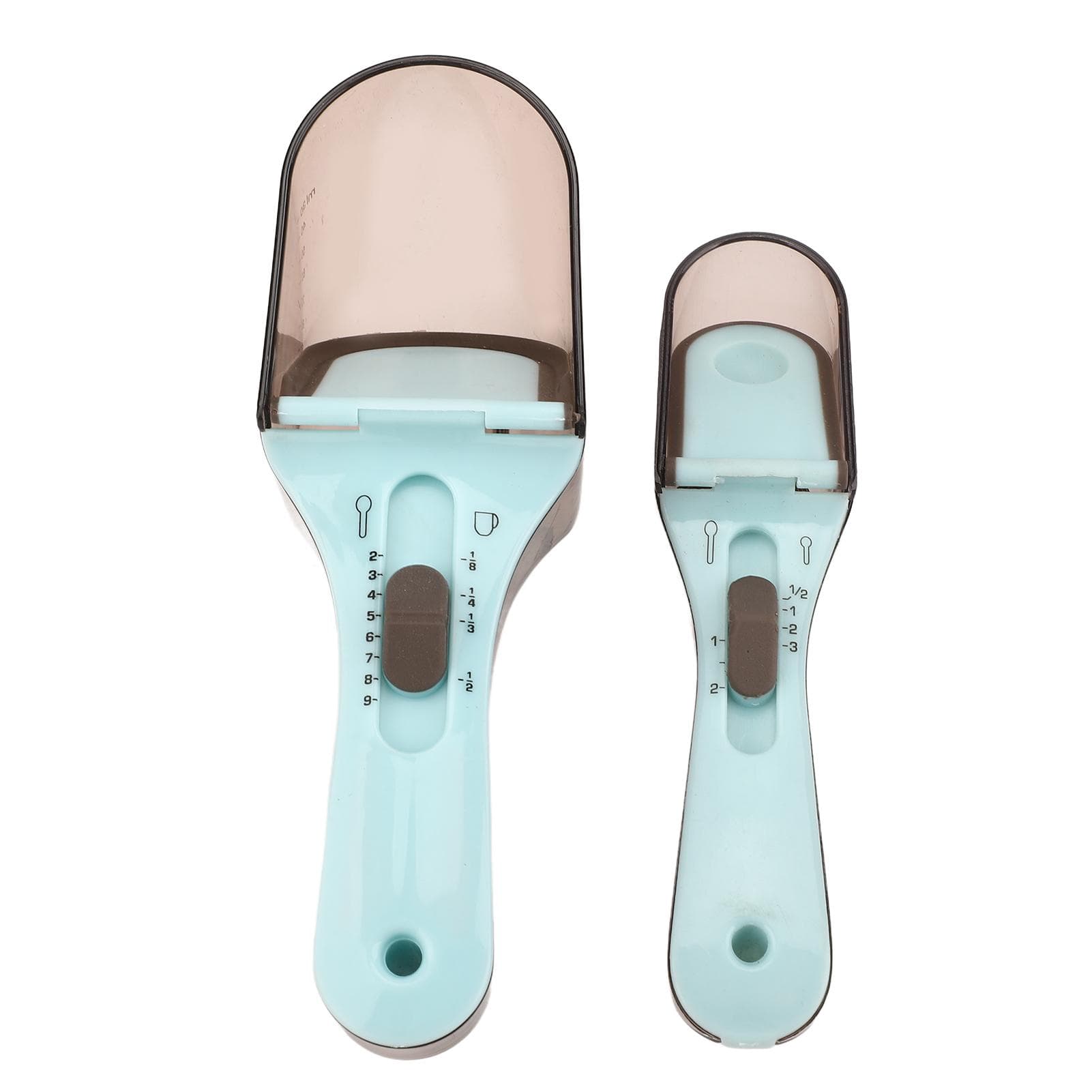 2 Pcs Mask Measuring Spoon Adjustable Design Mask Powder Measuring Spoon with Scale for Mask Baking