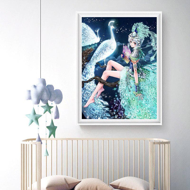 DIY Diamond Embroidery Full Drill Diamond Painting Cross Stitch Rhinestone Mosaic Diamond Wall Decor 20X30CM