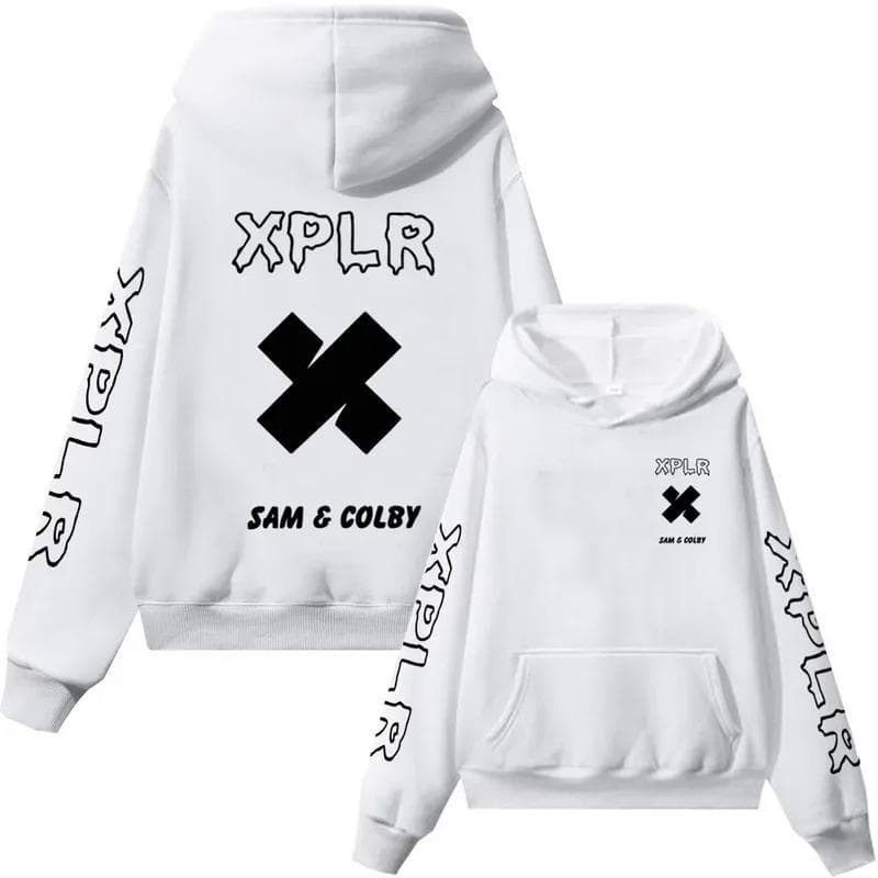 Xplr Hoodie Sam and Colby Chainlink Hoodies XS