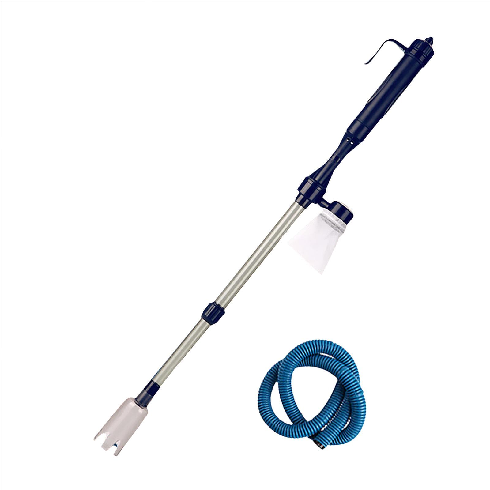 Electric Aquarium Gravel Cleaner Fish Tank Water Changer Vacuum Water Changer Cleaner Water Filter black