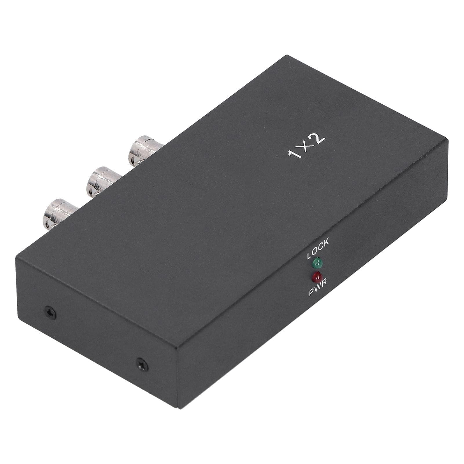 SDI Splitter Distributor Adapter 1 in 2 Out 1080P Support SDHD3GSDI with LED Indicator UK Plug