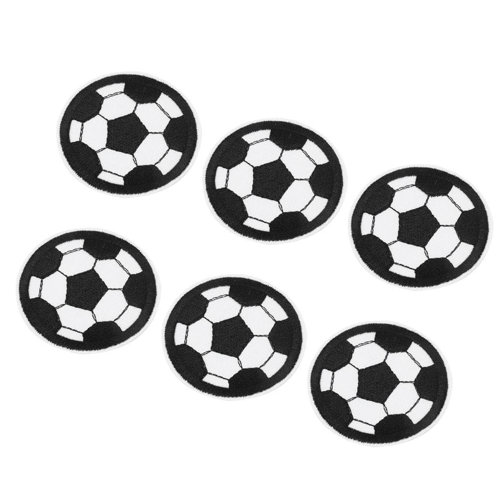 Football Embroidered Patch DIY Decoration Clothing Iron Sew Sticker Applique Craft Accessories