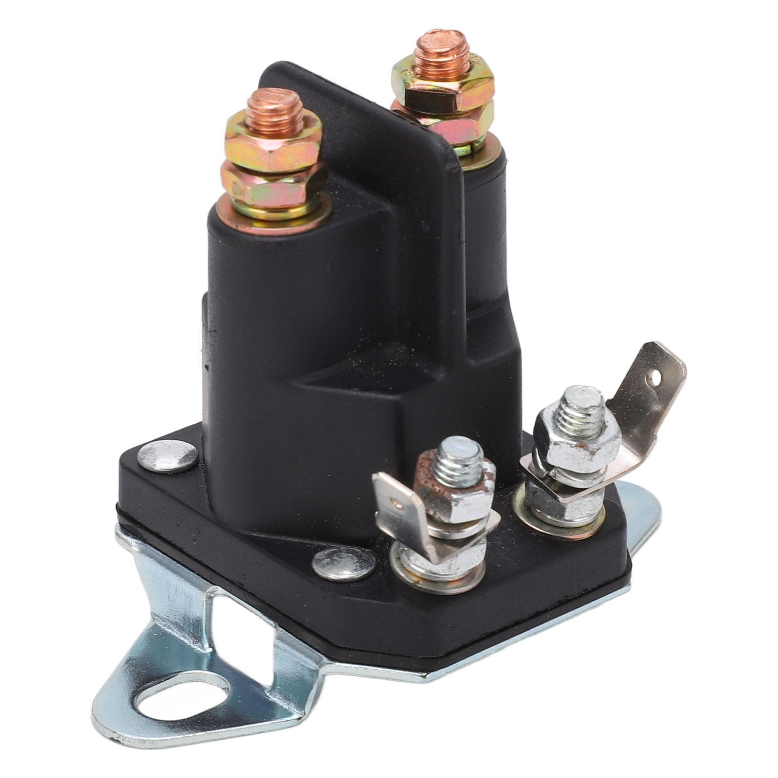 Starter Solenoid Relay ABS Housing Copper Coil Lawn Mower Relay Replacement for Vehicle 12V