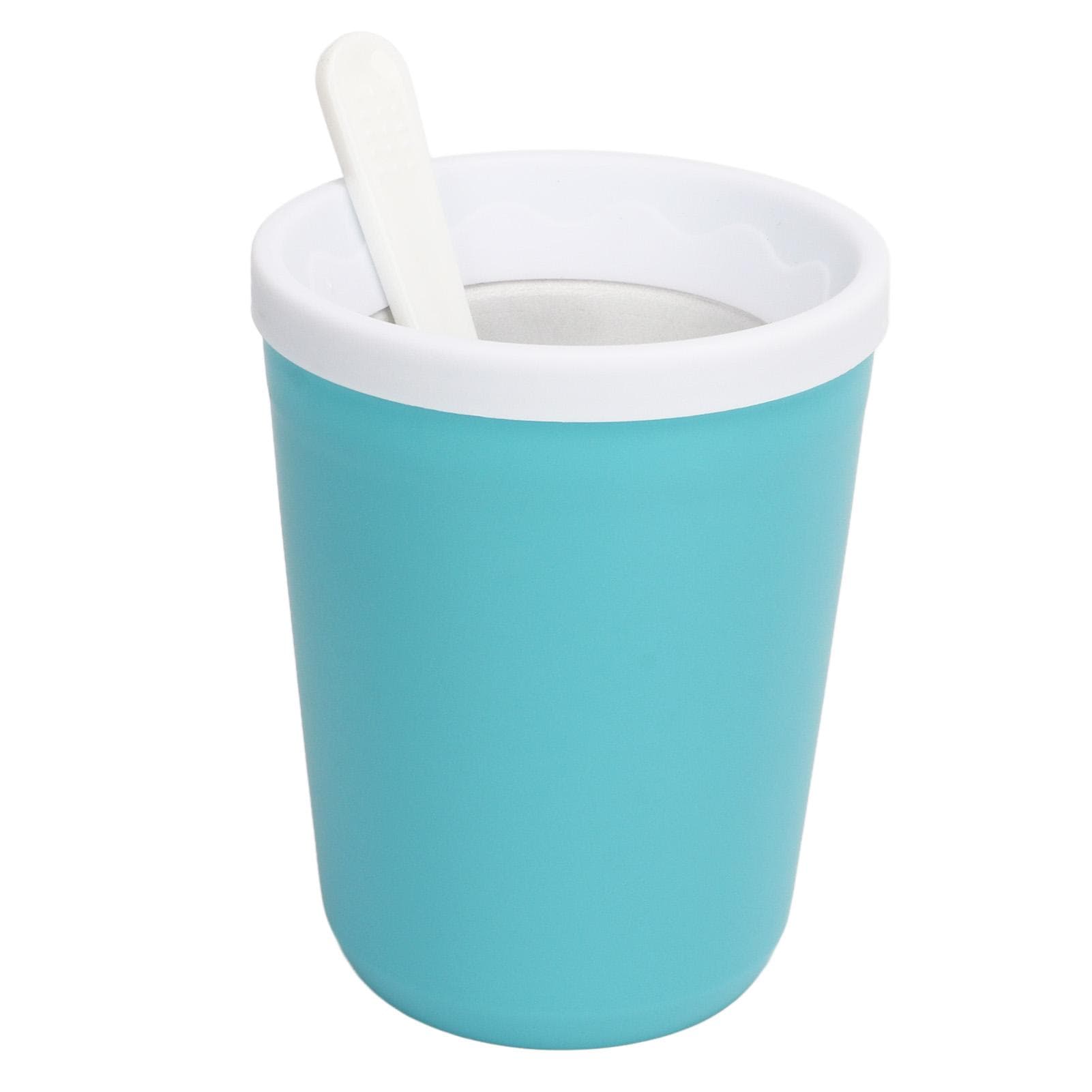 Slushie Maker Cup Without Plug Quick Freezing Cup Home DIY Juice Beverages Stir Cooling Cup Blue L blue
