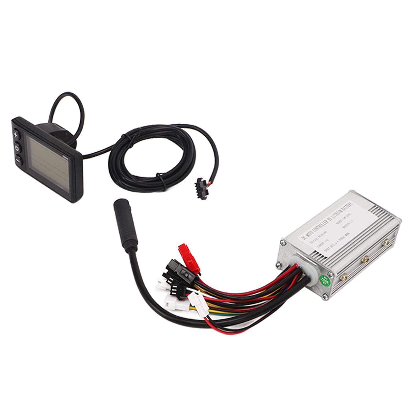 36V 48V 250W Bike Conversion Kit 15A Controller S866 Panel with Power Assist Sensor Dial Set