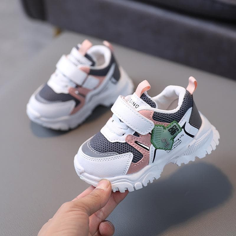 Children's Sports Shoes Boys Spring and Autumn New 1-5 Years Old Girls Mesh Single Shoes 25