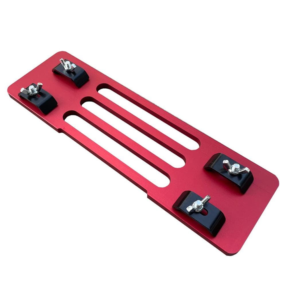 8mm Thickened Aluminum Alloy Handsaw Base Cutting Machine Marble Machine Base Plate Portable multicolour
