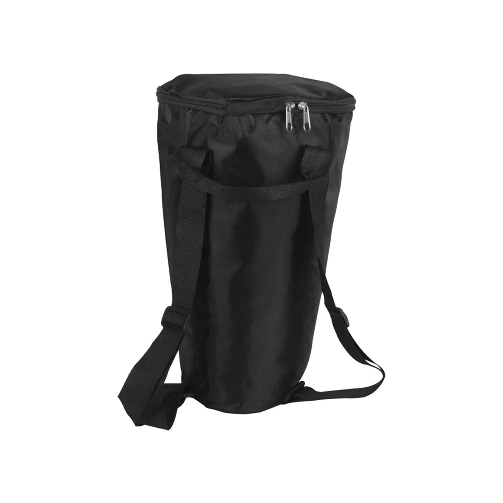 8 Inch African Djembe Drum Bag Carry Gig Bag Waterproof Oxford Cloth Handbag Backpack (Black) black