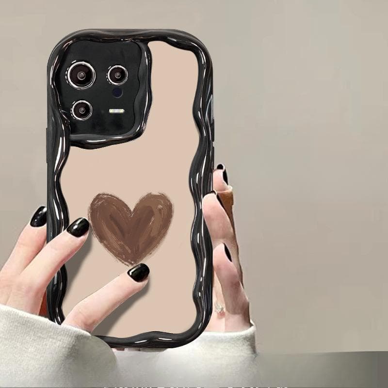 Applicable To Apple 16promax Mobile Phone Case IPhone 14/13 Simple Texture Love 11/12mini Silicone 15 iPhone 6s Plus