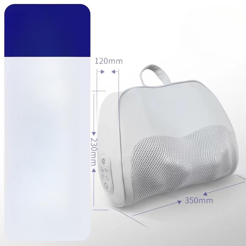 Cervical Neck Massage Pillow Shoulder and Neck Massage Instrument Heating Waist Multi Functional Pillow Back Heating Household Neck Massager