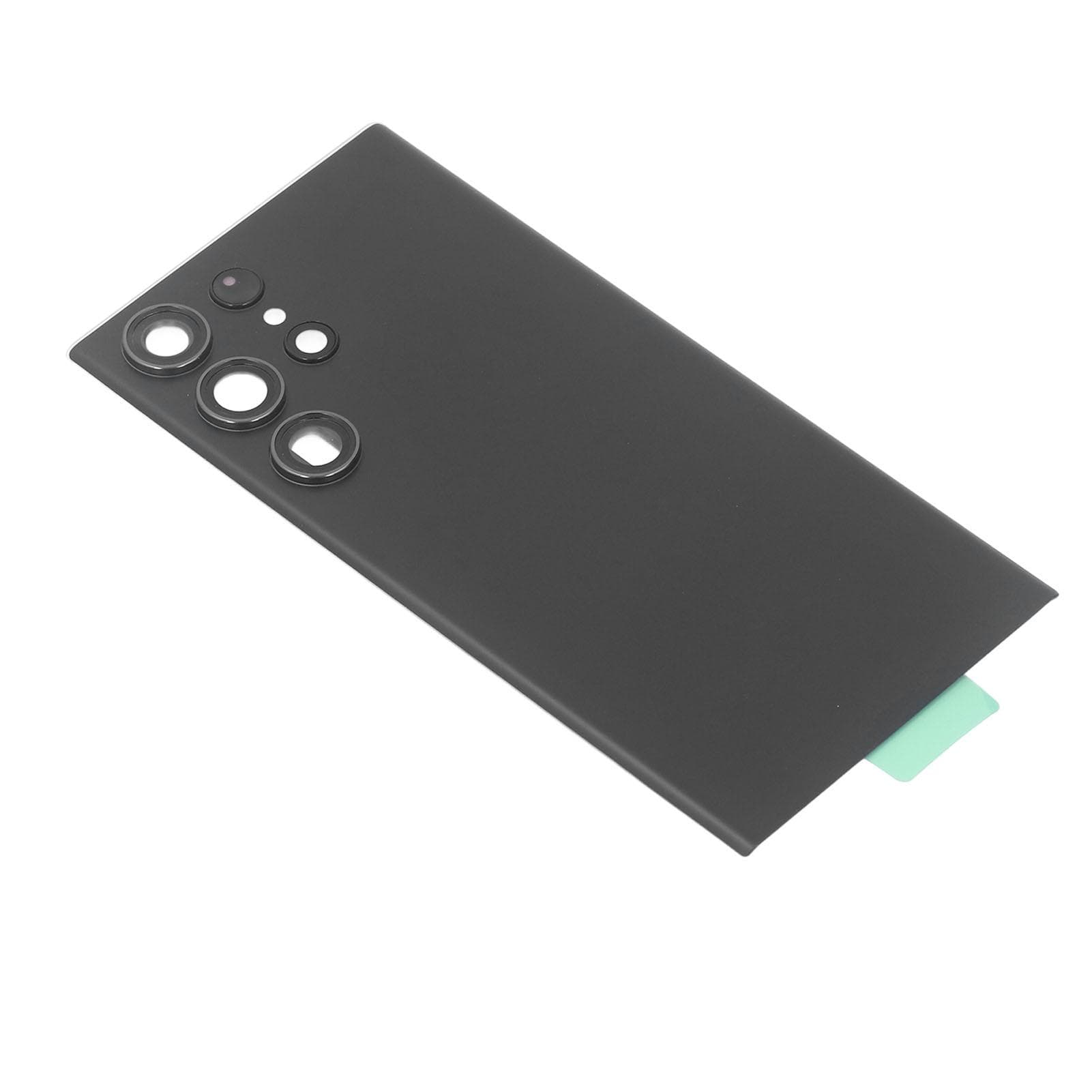 Phone Back Glass Cover Housing Door Smartphone Rear Back Glass Door Cover Replacement for Samsung black