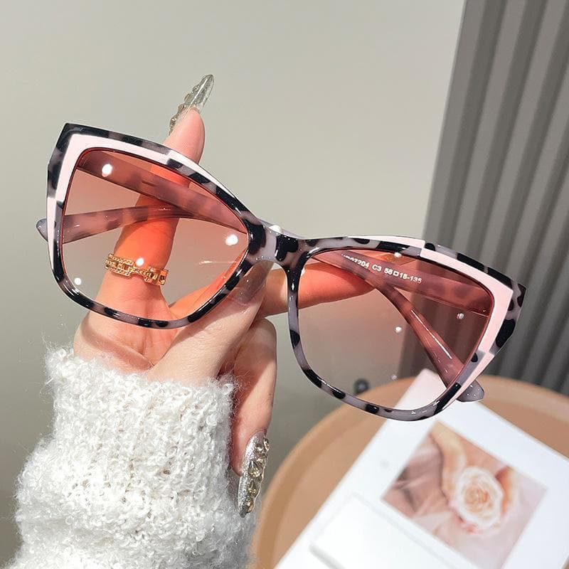 Vintage Cat Eye Sunglasses Women Square Small Frame Retro Shades Fashion Designer Sun Glasses Female Brand Oculos De Sol