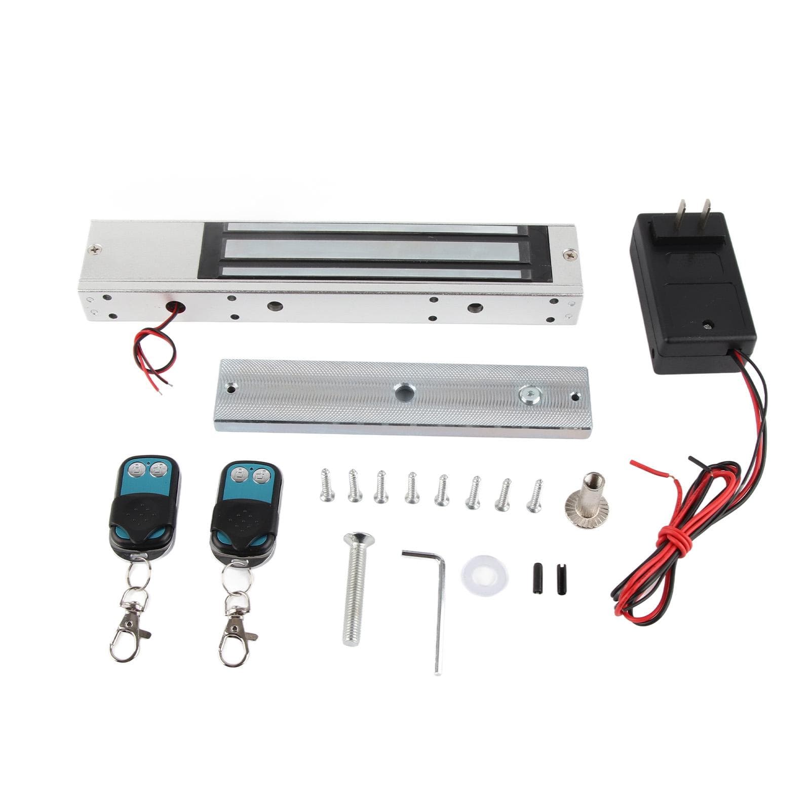 Electric Magnetic Door Lock 280KG 600LBS with Remote Control for Escape Glass Aluminum Doors