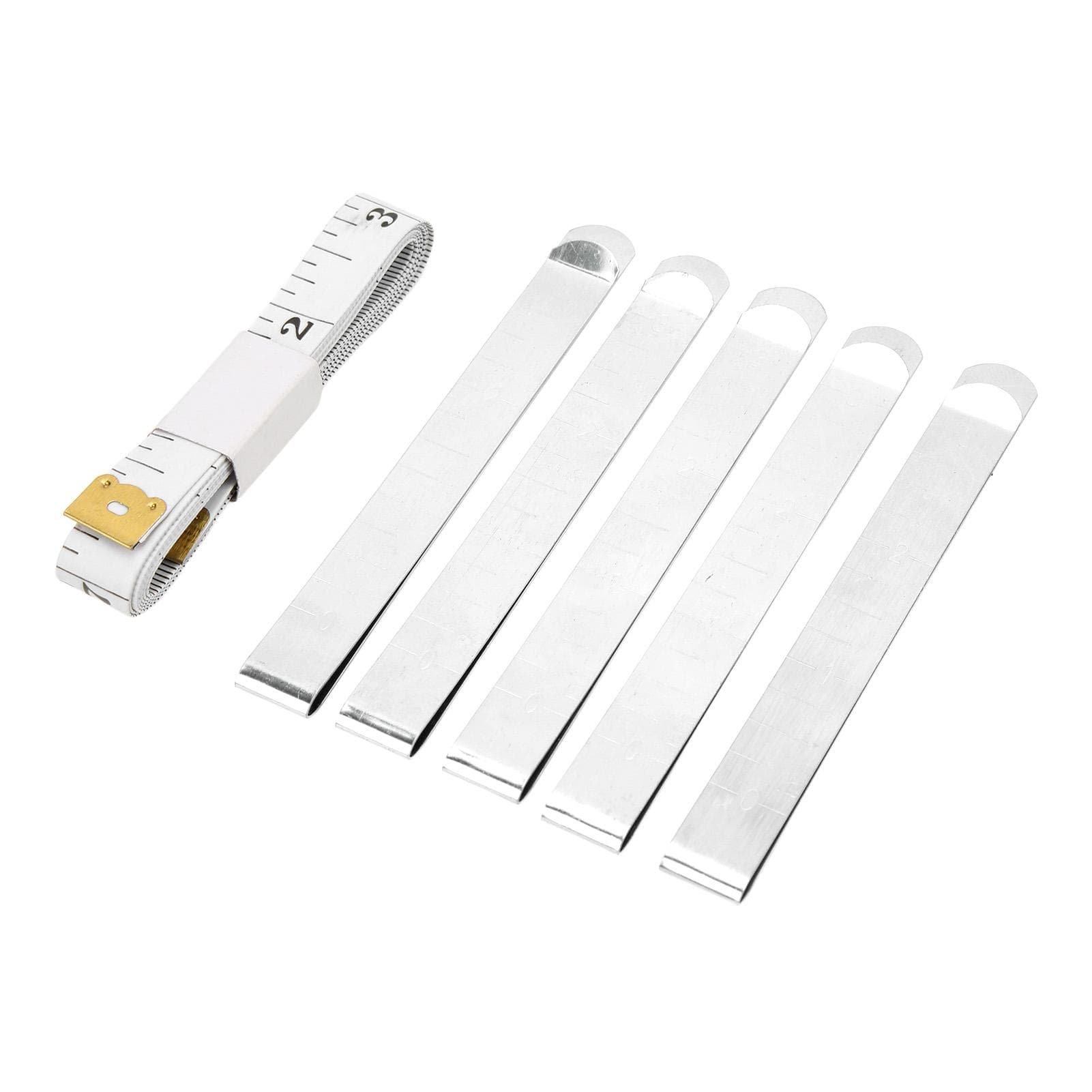 Stainless Steel Hemming Clips Set Accurate Measurement Good Flexibility Soft Tape Measure Hemming