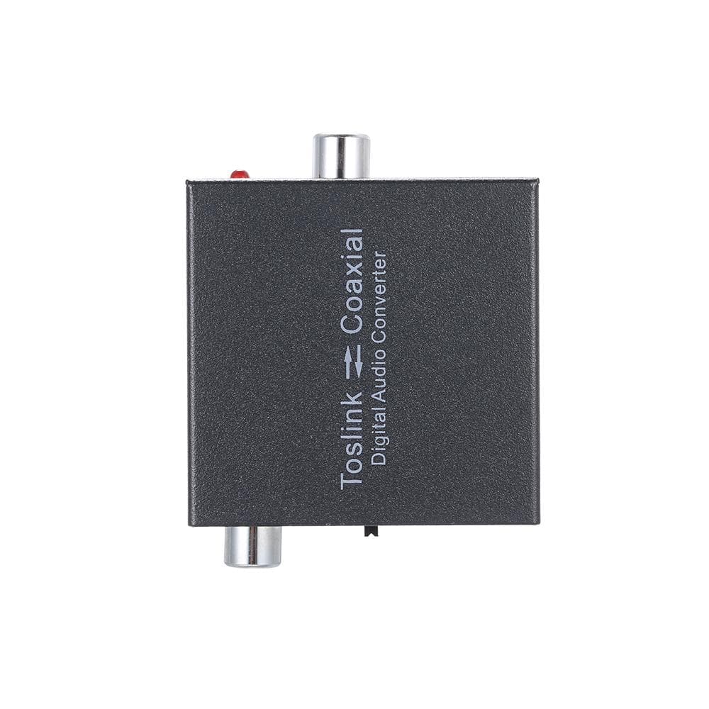Digitaler 2-Wege-Audiokonverter Optischer SPDIF-Toslink zu Koaxial- und EU plug