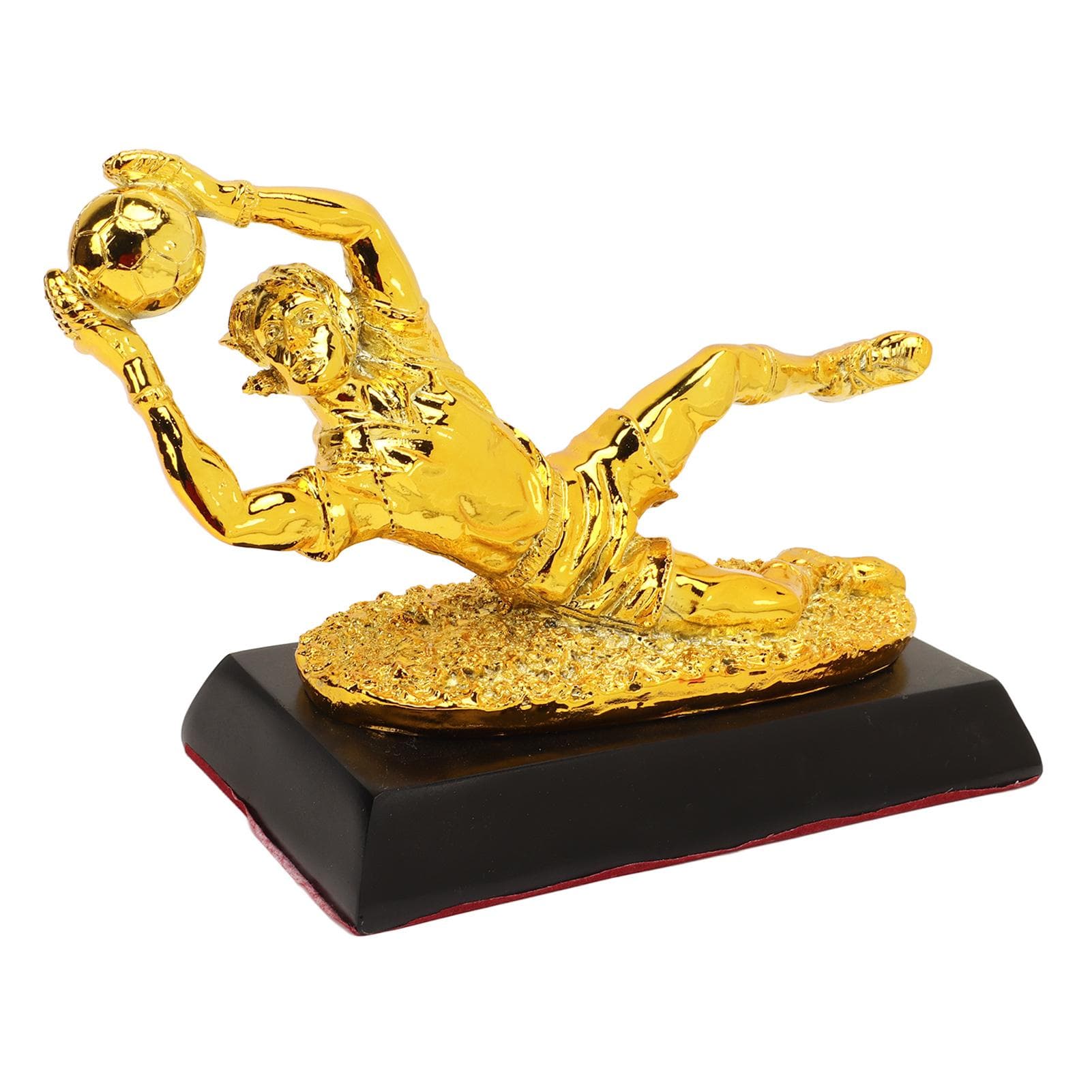Football Goalkeeper Trophy Resin Goalkeeper Award Cup Ornaments for Home Bookshelf