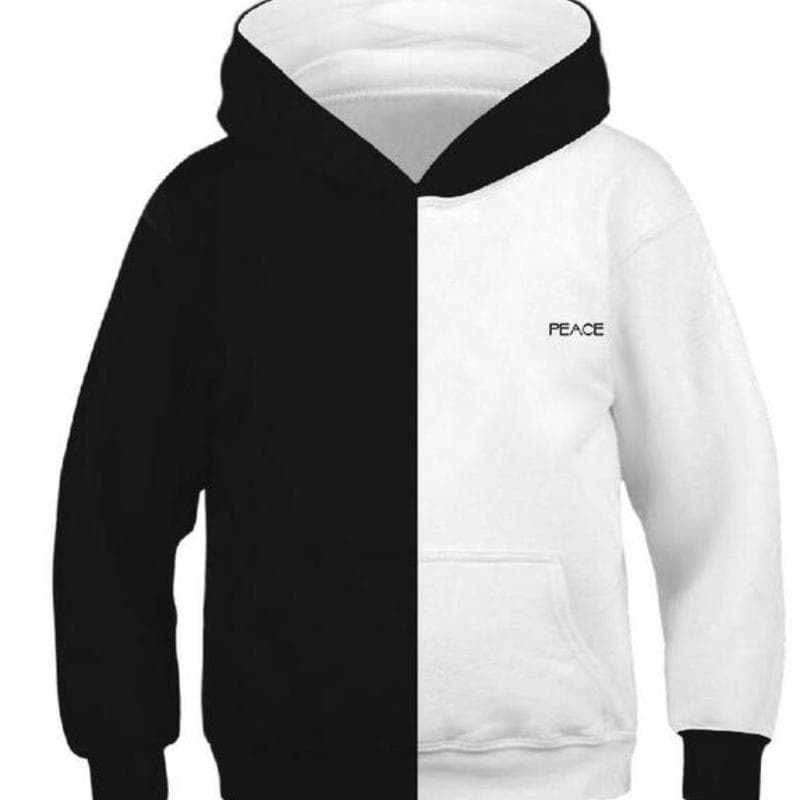 Children's Sports Hoodies Black/White 3D Print Kids Sweatshirts Junior Child Long Sleeve Pullover 4-13y Boy/Girl Hooded Sweaters 150