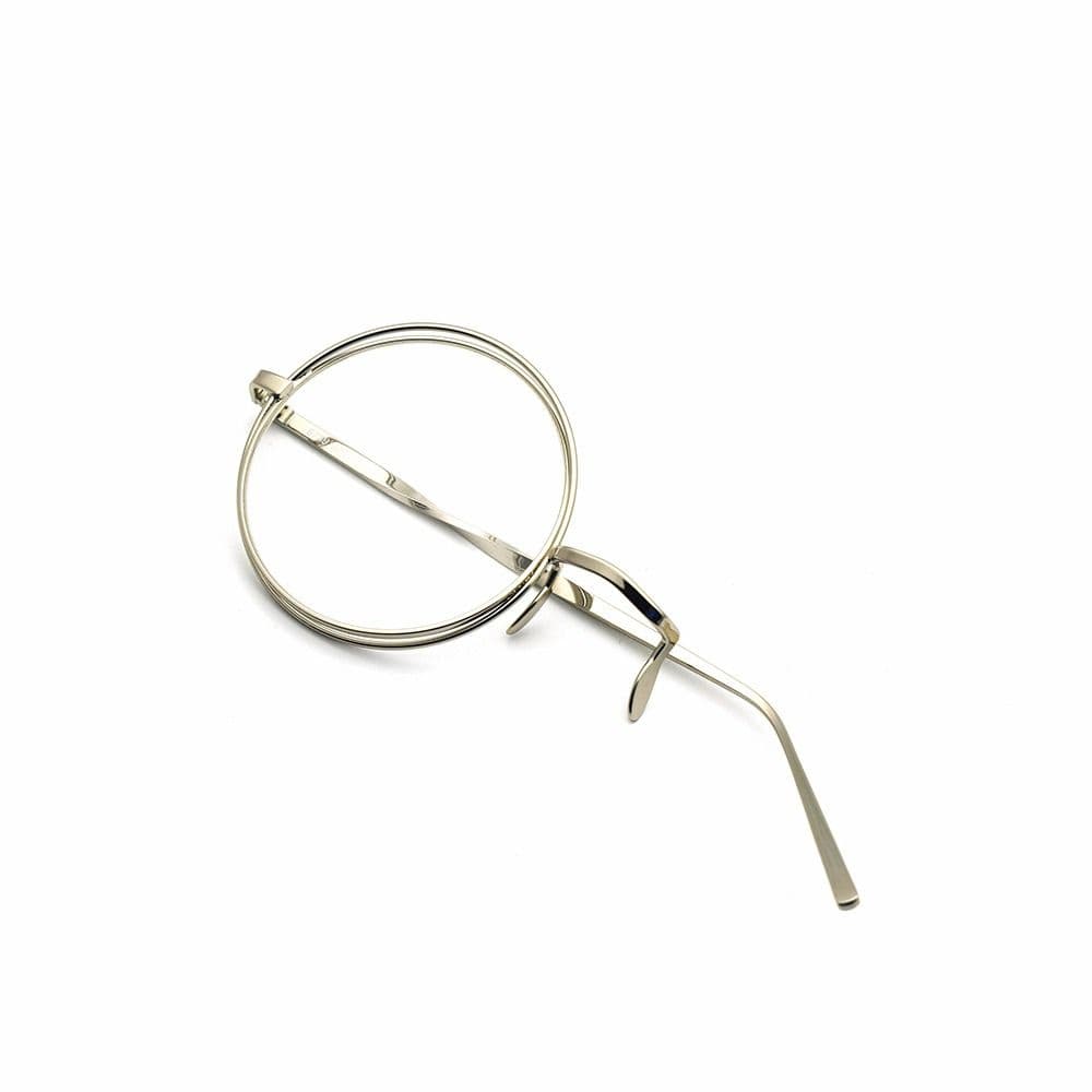 Steampunk Anime Monocle Glasses Retro British Style Unisex Eyewear for Cosplay Fashion Punk Accessories