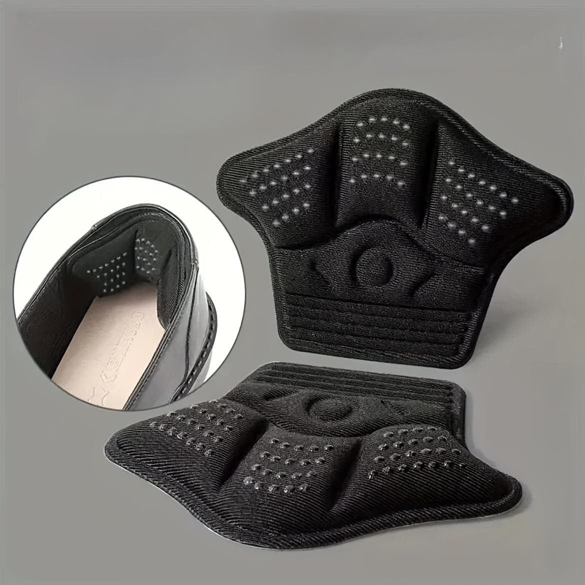 2pcs Heel Pad, Suitable for loose shoes, unisex, shoe fit and comfort, non-slip and anti-wear foot pad, Anti friction