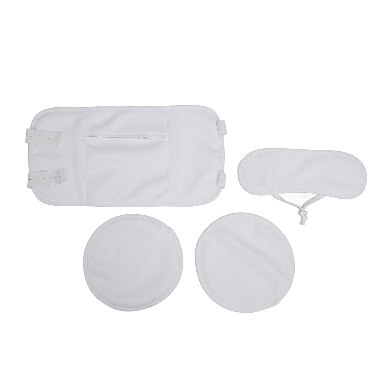 Castor Oil Packs Kit Reusable Adjustable Anti Leak for Waist Thyroid Neck Constipation Inflammation