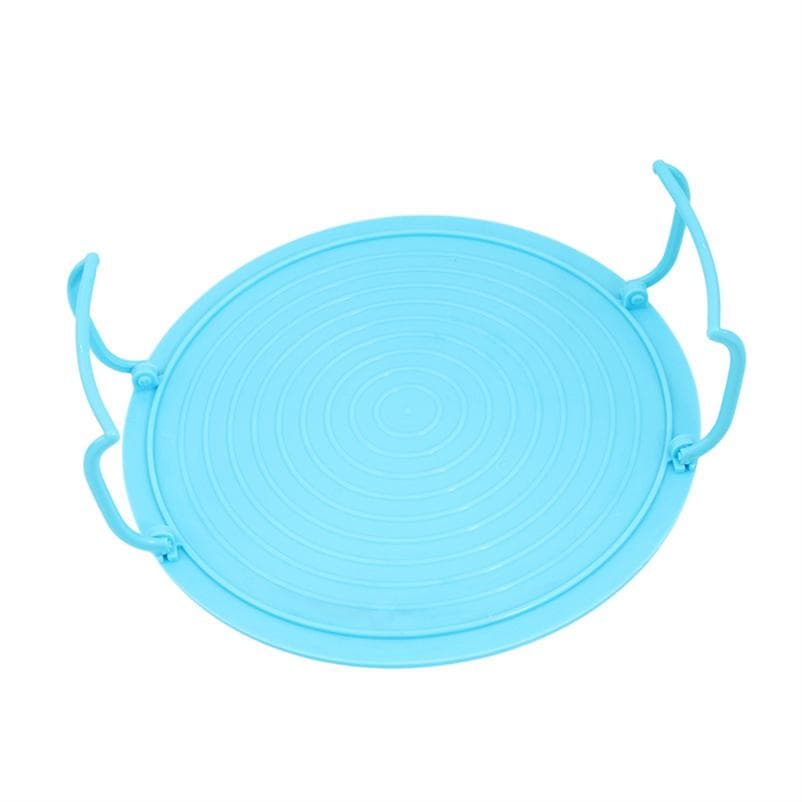 Stackable Microwave Steamer Rack Multifunctional Layered Cooking Tray Food Heating Plate Dish Drying Rack Kitchen Organizer Storage Shelf blue