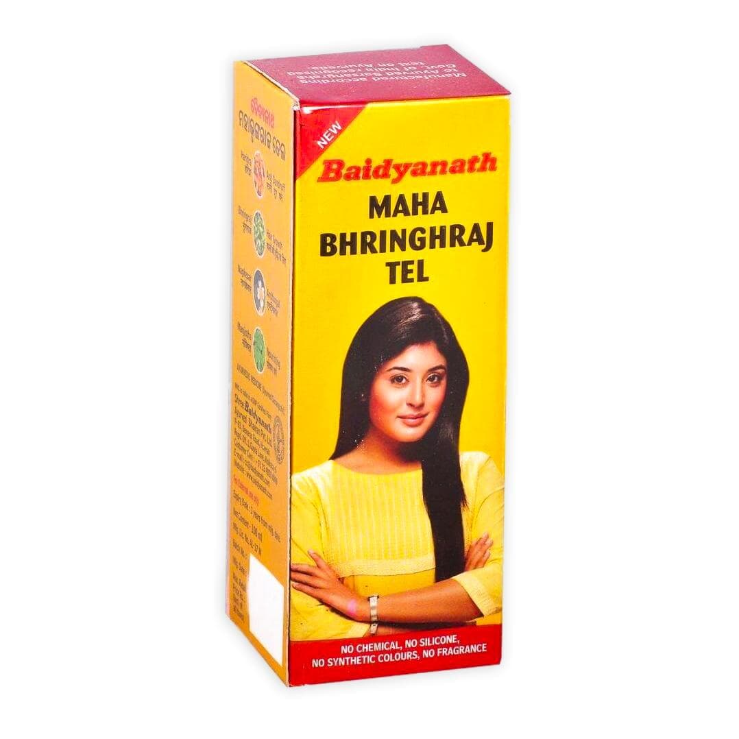 Maha Bringaraj: hair oil (100 ml), Maha Bhringhraj Tel, Baidyanath 11.40625