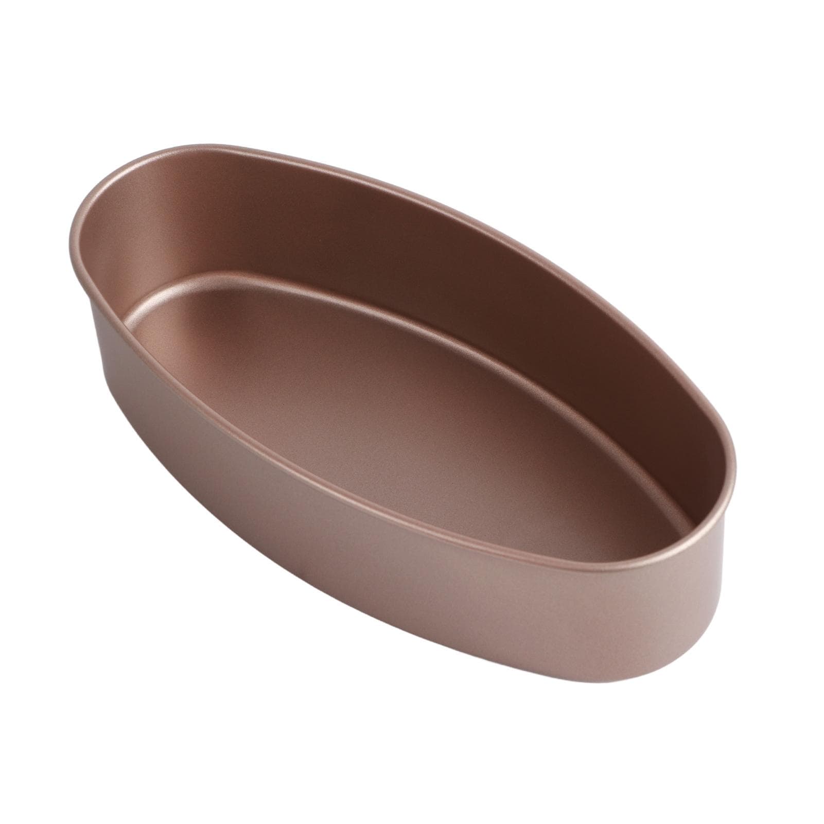Gold DIY Oval Shaped Cake Mold NonStick Baking Cheese Cake Making Molds