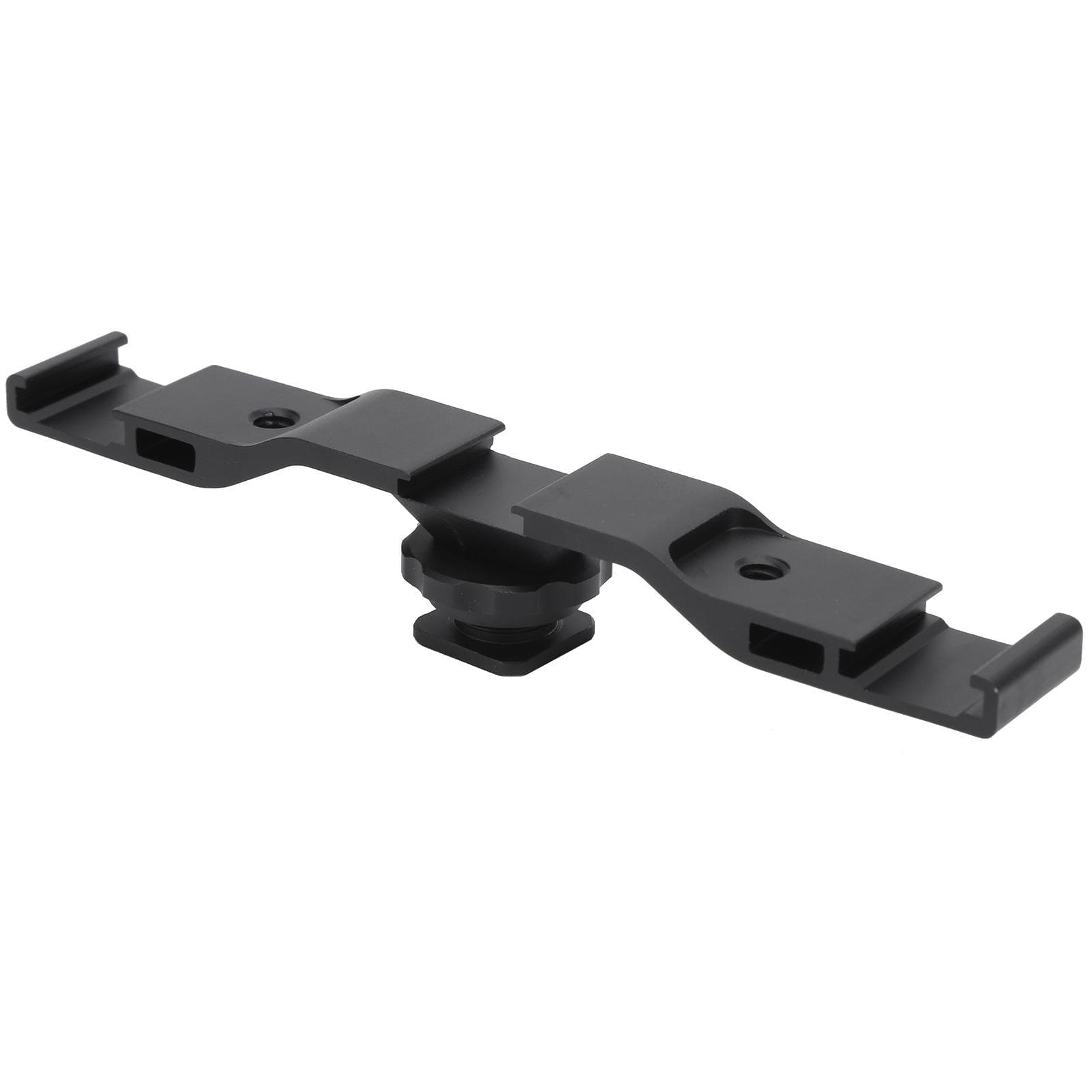 Aluminum Alloy Cold Shoe Extension Mount Bar Bracket for CameraFill LightMicrophone