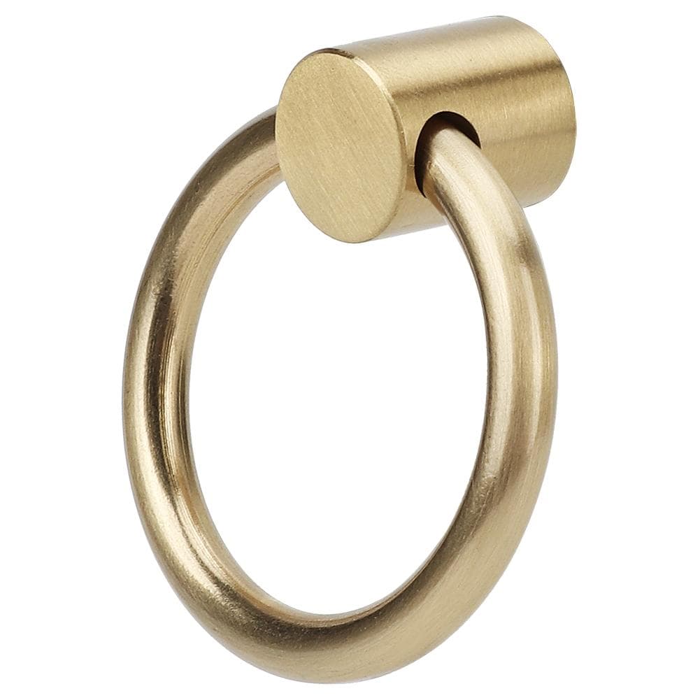 2pcs Vintage Brass Jewelry Box Handle Ring Furniture Kitchen Cabinet Wardrobe Door Pull Knob
