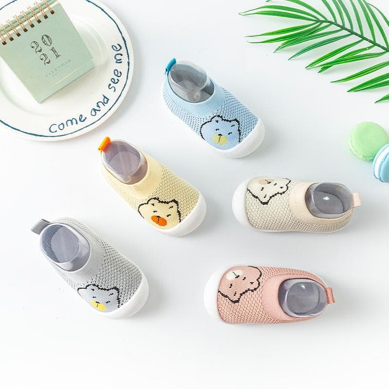 Spring and autumn baby toddler shoes baby shoes breathable non-slip soft bottom does not fall with Inner length 14.5cm