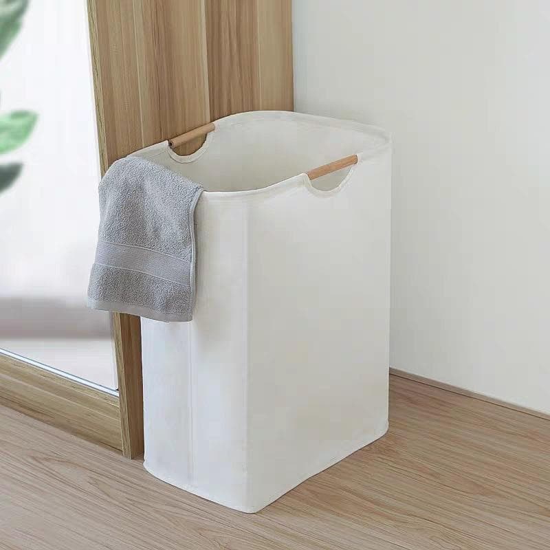 Clothing underwear storage bag dirty clothes storage basket dirty clothes basket 30cm * 30cm * 40cm beige