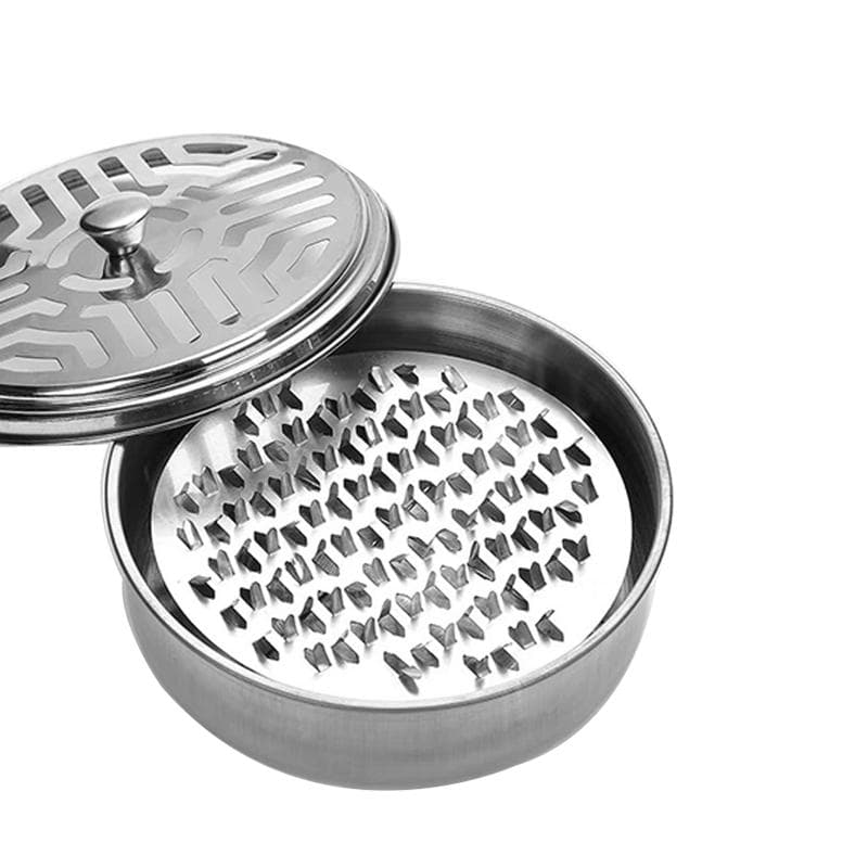 Stainless Steel Repellent Incense Plate Incense Holder Incense Plate Tray Incense Burner Box zen Home Decor for Home Outdoor