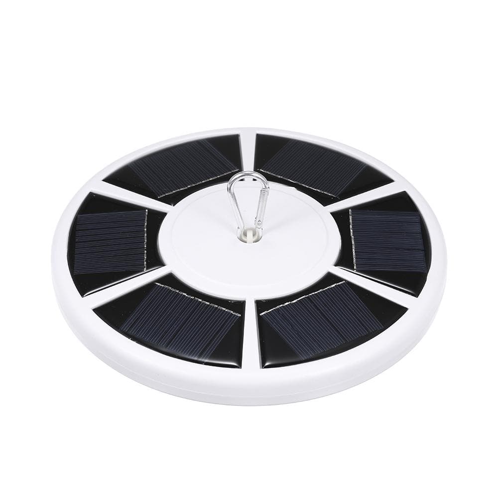 3.7V 3W 42 LED Solar Powered Energy Flag Pole Lamp Sensitive Light Control 2 Levels Adjustable white
