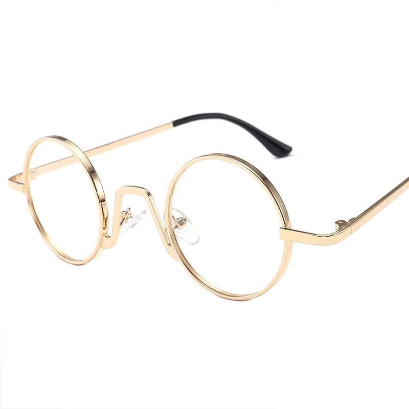 Vintage Round Hip Hop Sunglasses for Men Women Anti Glare UV Protection Fashion Trendy Outdoor Sun Glasses