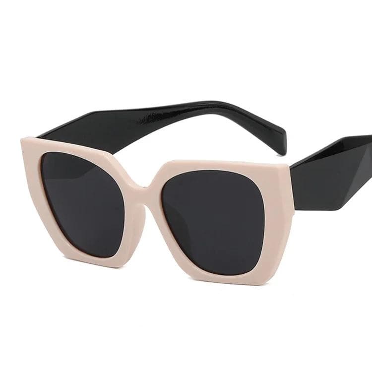 Big Frame Square Sunglasses Women Men Stylish Cute Sun Glasses Mirror Black Colors Designer Brand Fashion Outdoor other