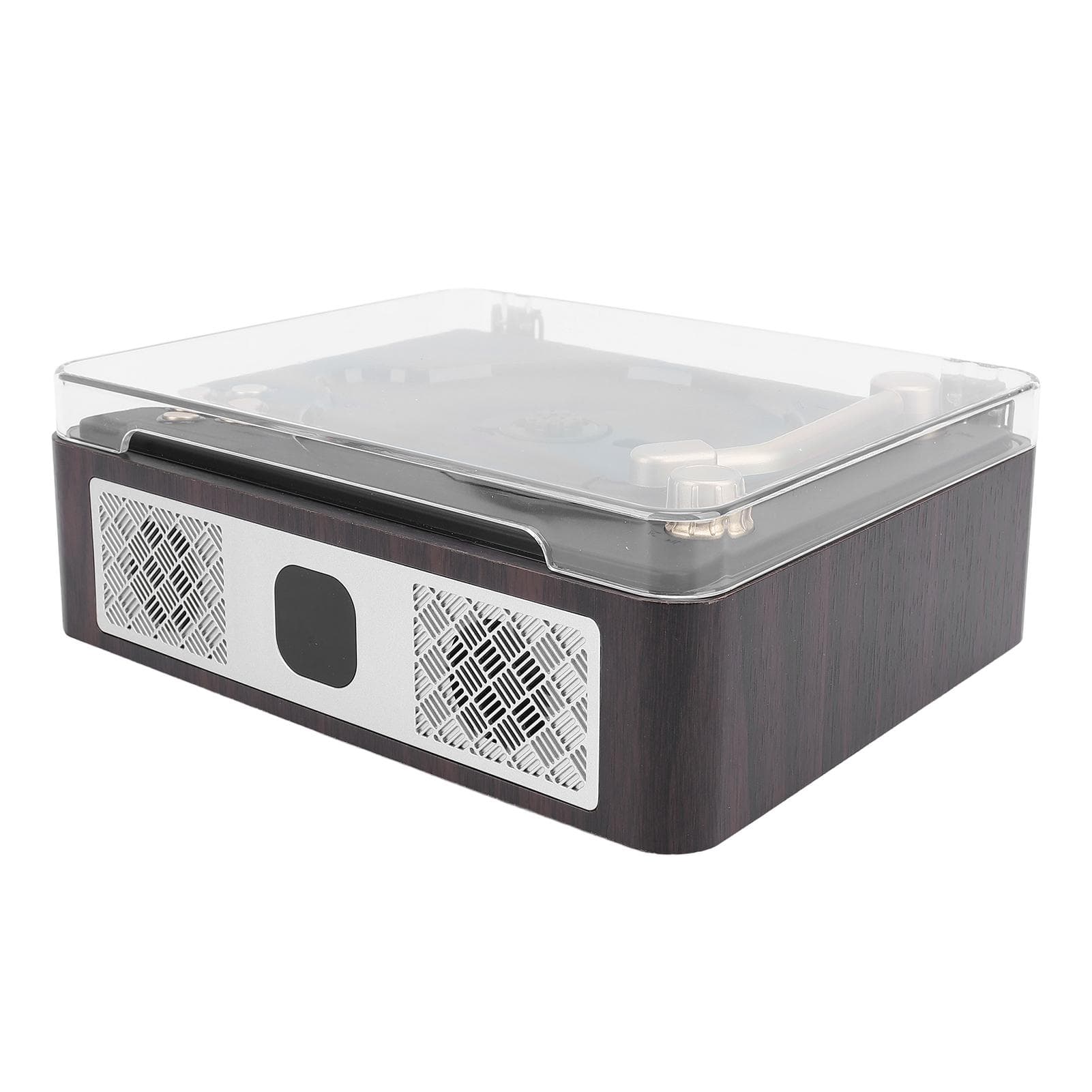 Vintage CD Player Dual HiFi Speaker BT Desktop CD Player Support SPDIF USB AUX Rechargeable Battery