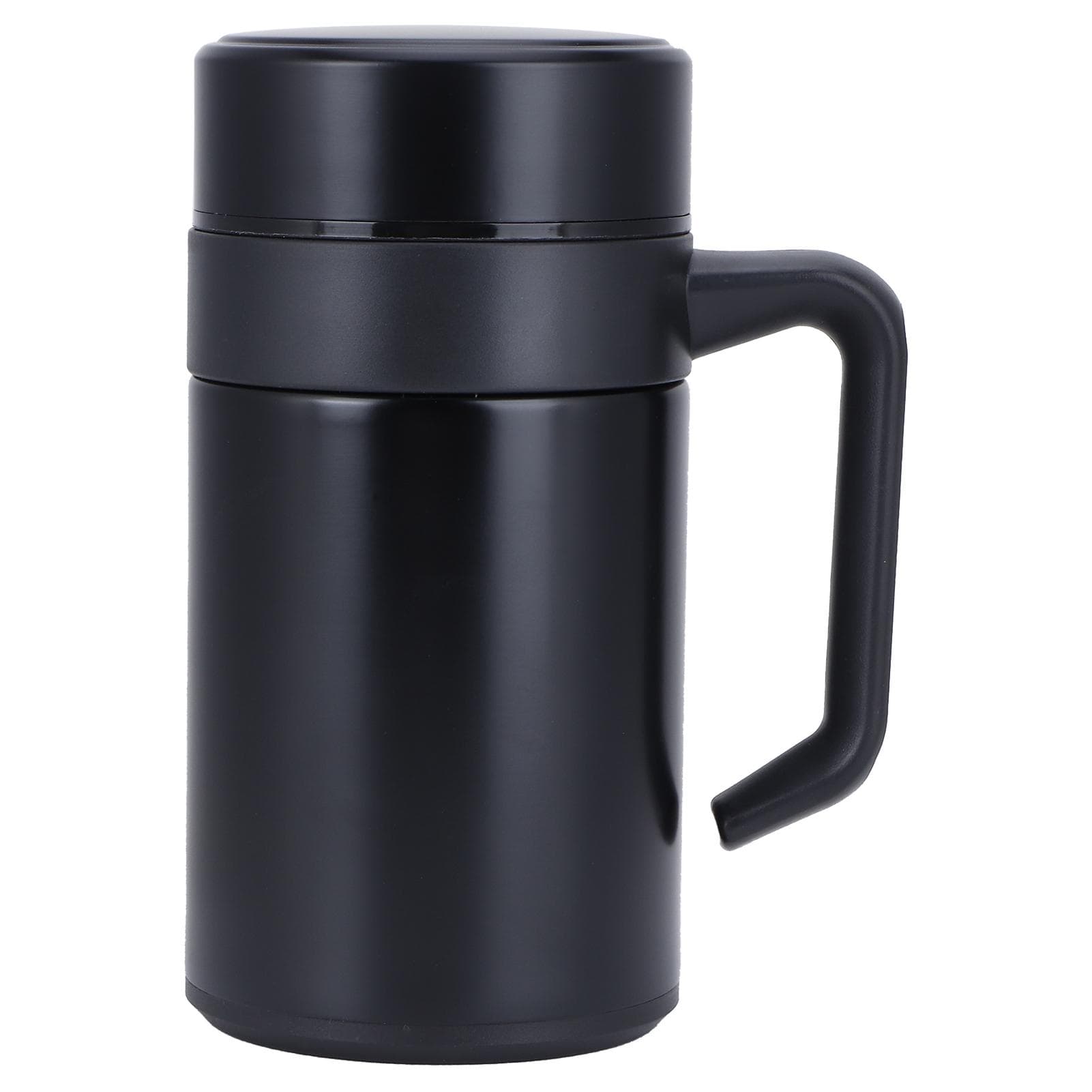 Stainless Steel Vacuum Cup with Handle Filter Insulated Coffee Mug for Home Office Business