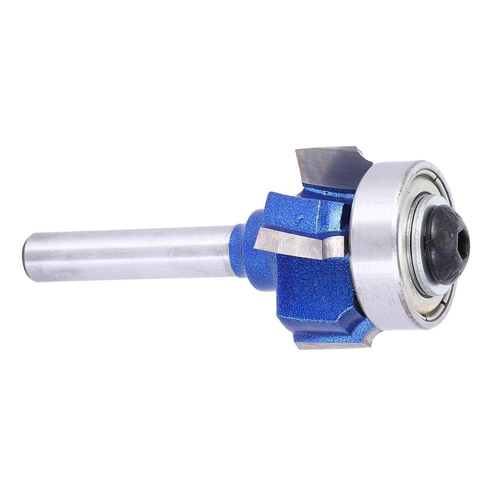4Tooth Round Edging Milling Cutter 8mm 0.3in Router Bit for Electric Trimmers Engraving
