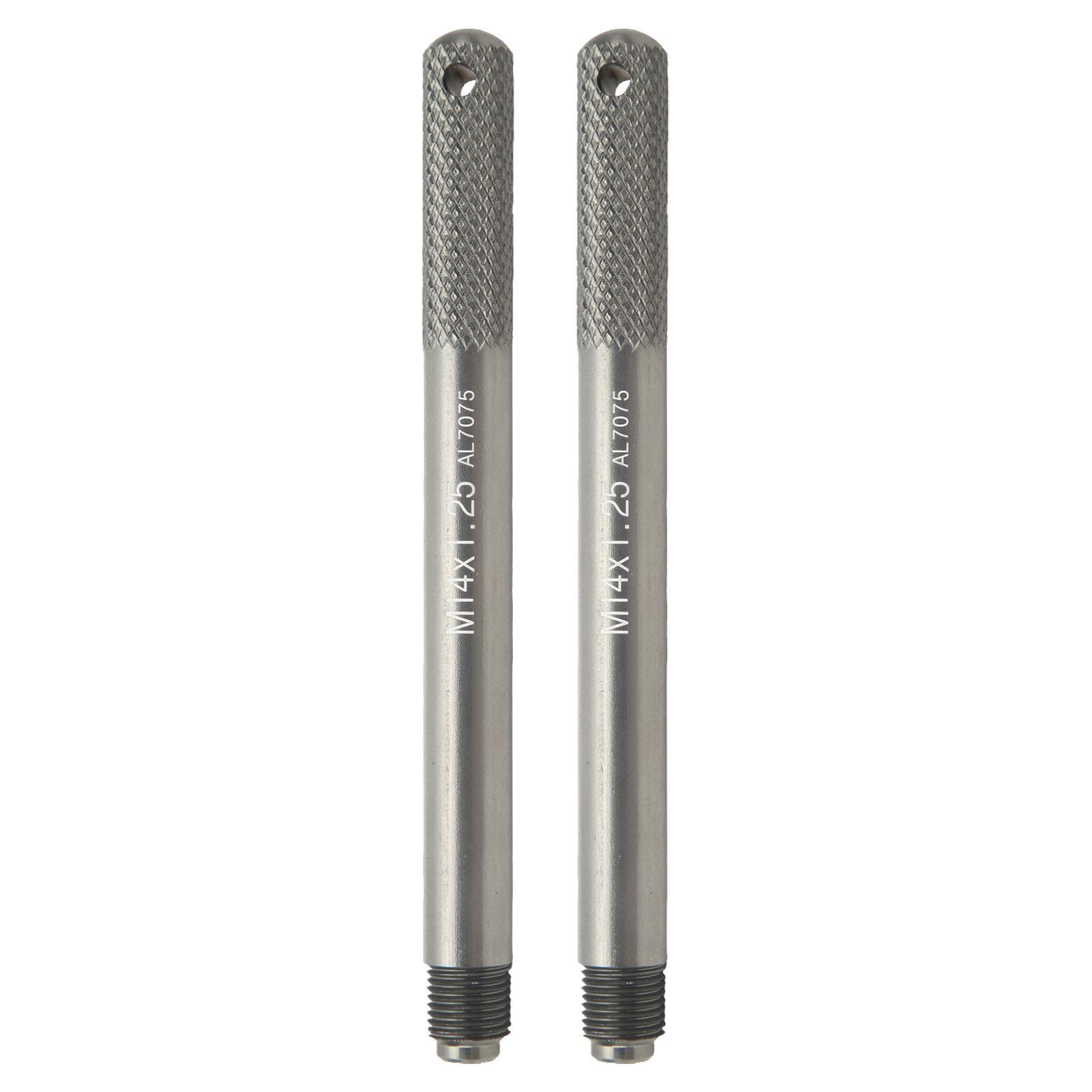 2pcs Wheel Alignment Pin Wheel Hanger Pin Set Rim Stud Pin Guide Tool for Car Tire Repair M14 X M14 X 1.25