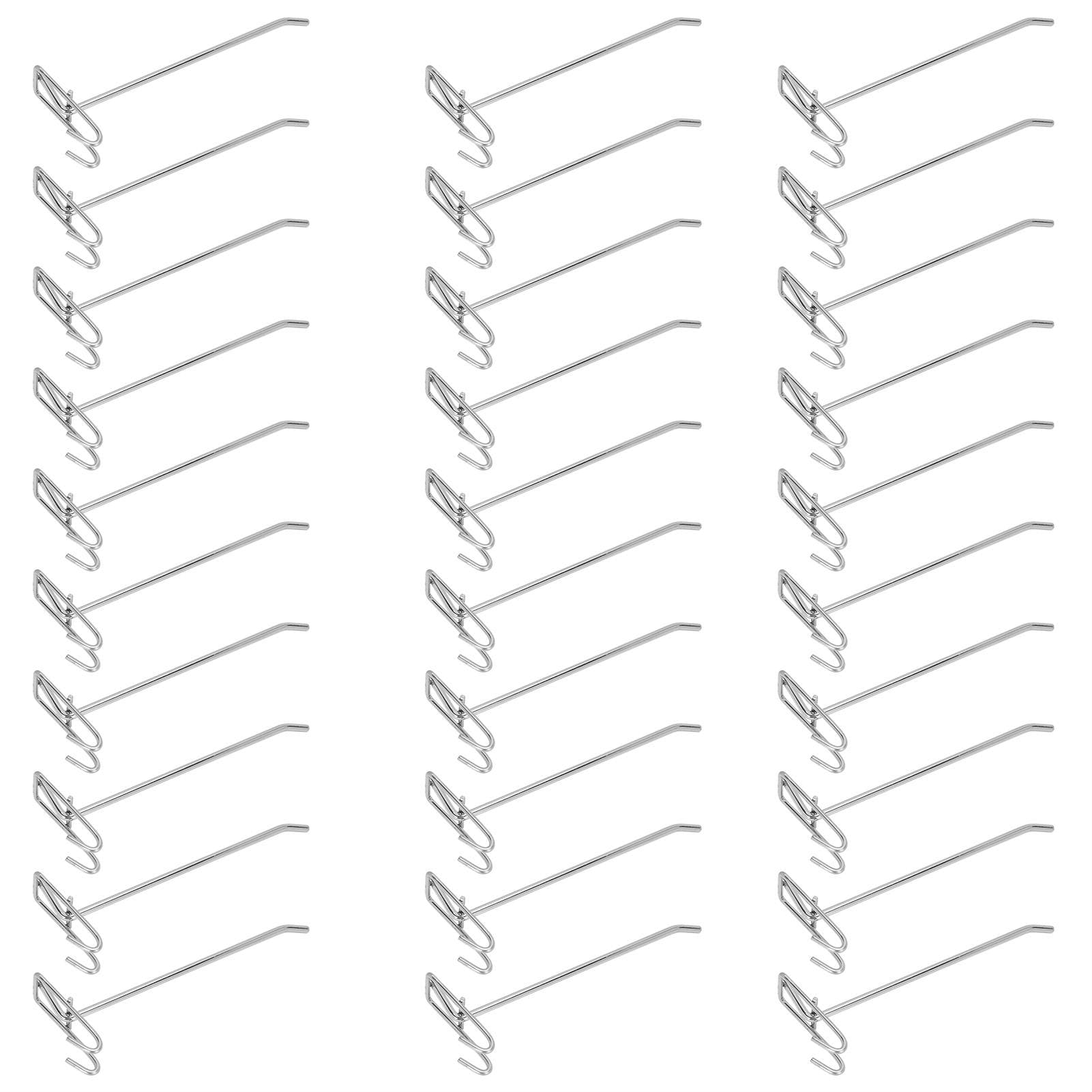 30pcs Supermarket Hook Iron Grid Shelf Hook Jewelry Display Shelf Hook 3.5mm Thickness20cm / 7.9in 20cm / 7.9in