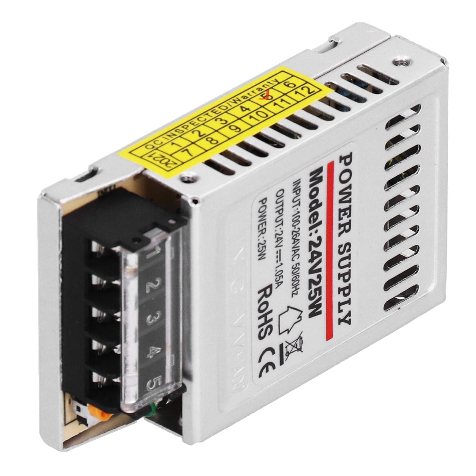 YY?25?24 Switching Power Supply Driver 25W DC 24V 1.05A Small Size for Monitoring Equipment